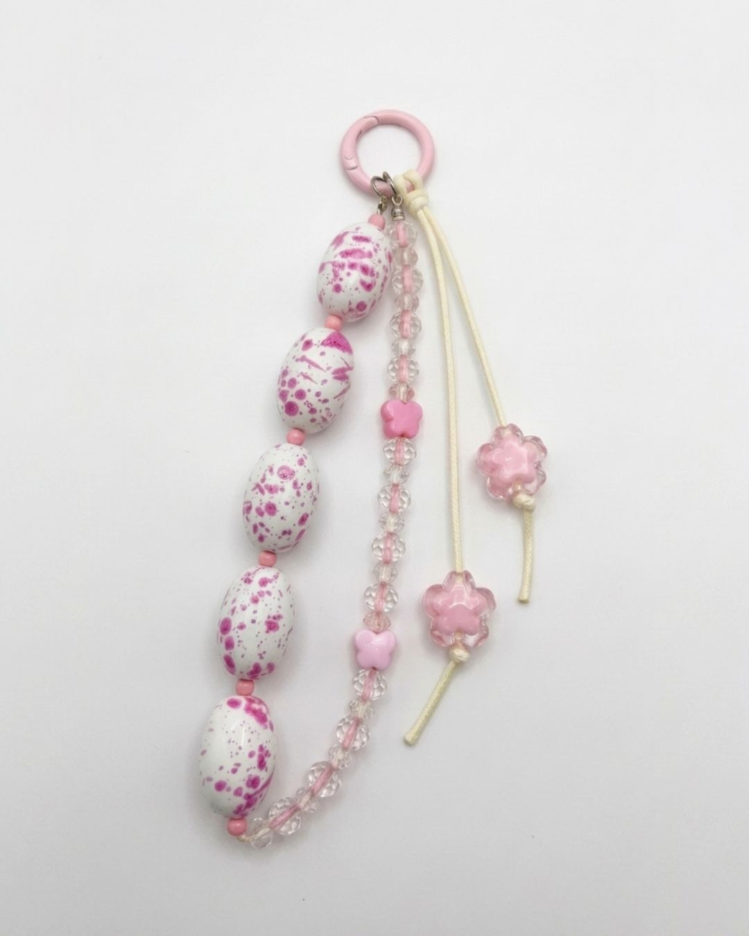 Pink Orchid Charm
