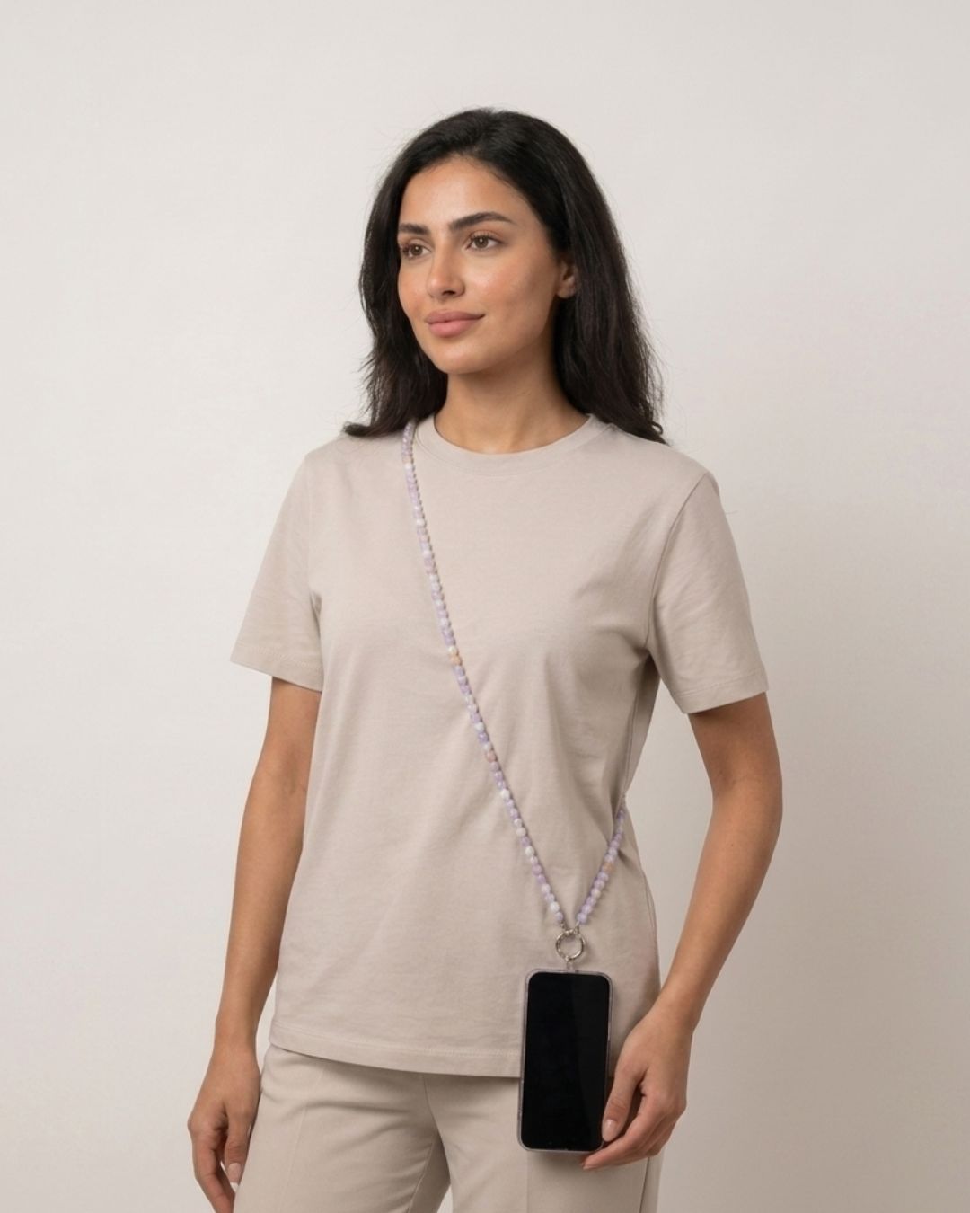 Lilac Whisper Lanyard